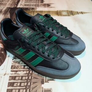 Adidas Originals Samba OG CoreBlack- green (2024) Women's Size 9.5 No Box